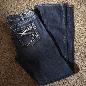 Silver jeans